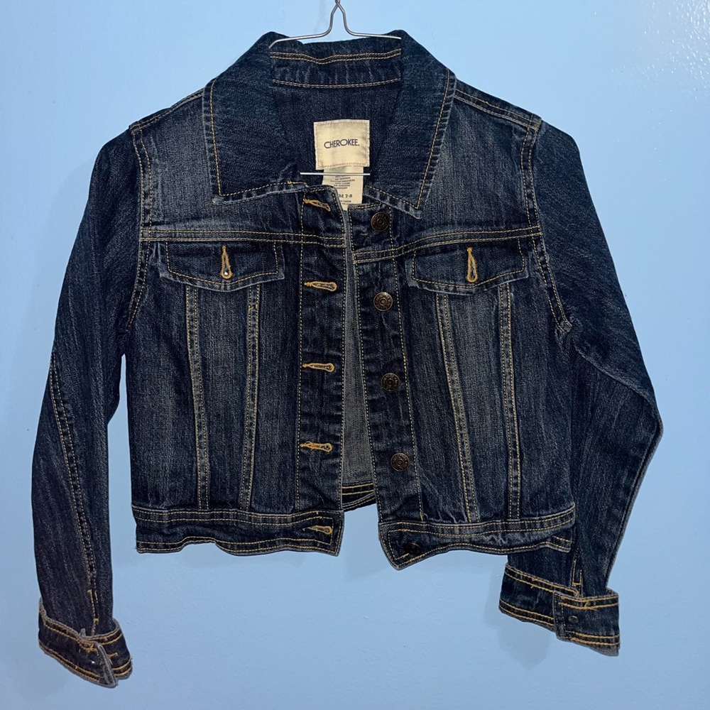 Kids Cherokee Jean Jacket, 7/8